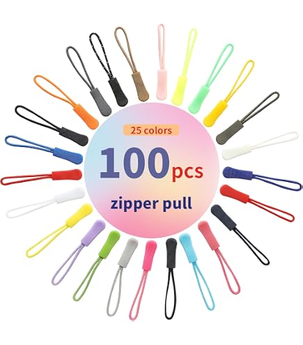 Amazon.com: Z ZICOME Colorful Zipper Pulls for Backpacks, Luggage
